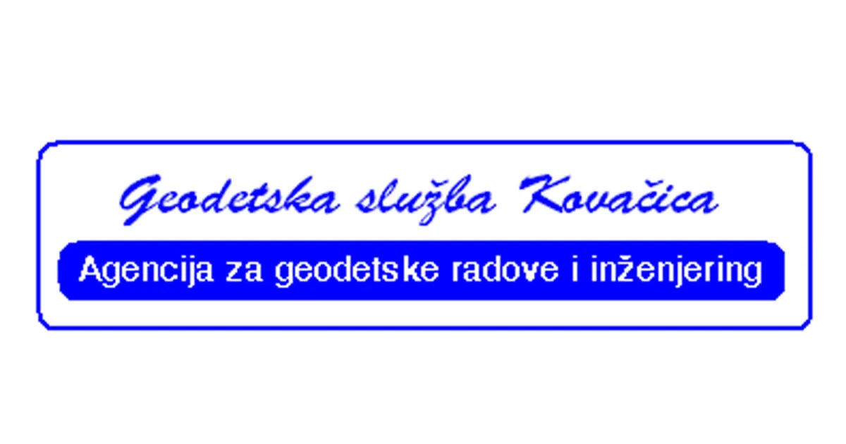 GEODETSKA SLUŽBA KOVAČICA